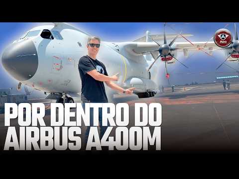 EXCLUSIVO! Conheça de PERTO o AIRBUS A400M