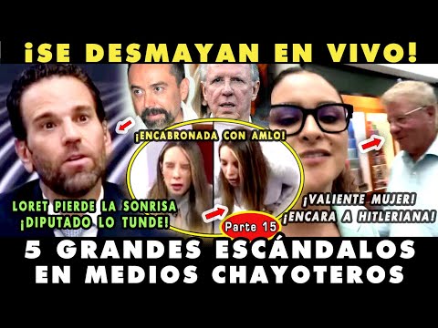 ¡TUNDEN A ALAZRAKI EN LAS CALLES! TOP 5 ESCÁNDALOS CHAYOTEROS EN TV (15) ¡DIPUTADO MADR3A A LORET!