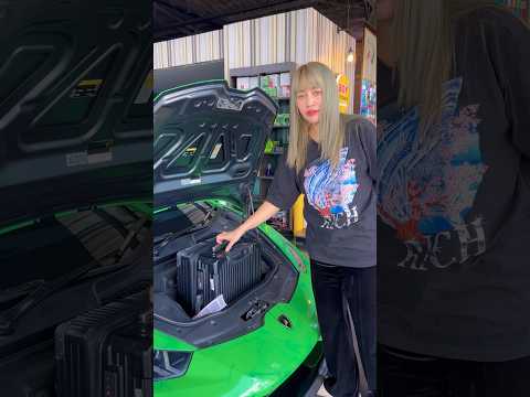 #lamborghini ก็ใส่กระเป๋าใบใหญ่ได้นะ
