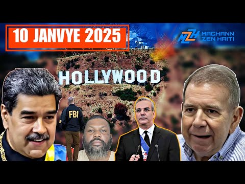 Youn Nan Trafikan Zam Ayiti Yo Anba Kòd?-Ajan FBI ak Militè🇺🇸Arete Venezyela?- Los Angeles Anba Dife