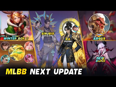 ANUBIS CECILION | ZILONG AS RA | ARGUS ALL STAR  UPDATE | SILVANNA NEW SKIN - Mobile Legends