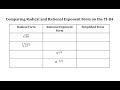 Rational and Radical Exponents