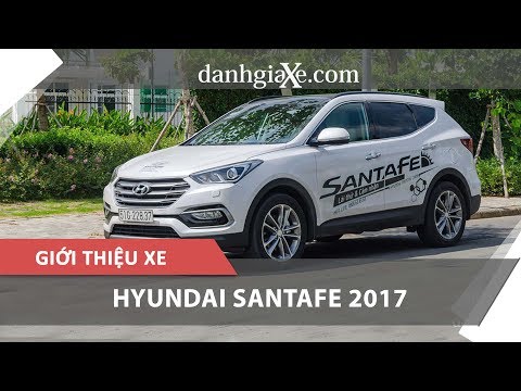 Hyundai Tây Hồ - Hyundai Santa Fe full xăng 2017 - Cam kết giá tốt - Hotline: 0912139123