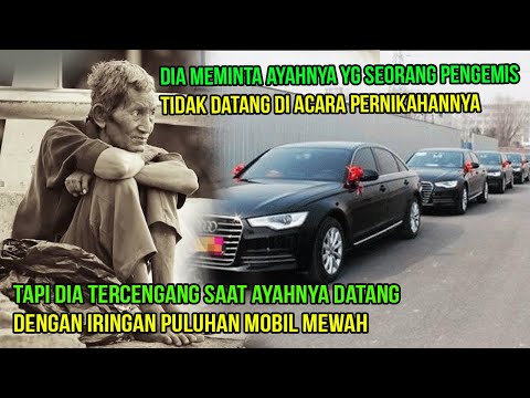 Dia Meminta “Ayahnya yang Pengemis” Tidak Datang datang Di Acara Pernikahannya, Tapi Dia Kaget Saat