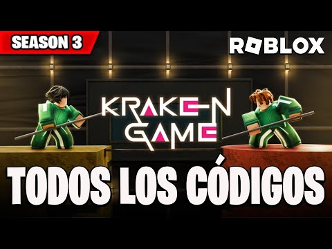 TODOS los CÓDIGOS de 🦑 KRAKEN GAME 🦑 activos Y actualizados / NEW UPDATE / ROBLOX 2025 / TilloASR