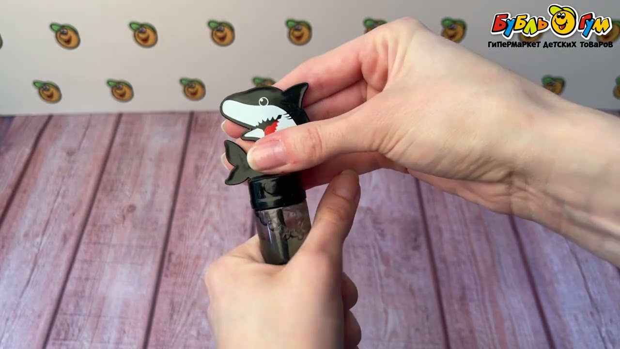 Пузыри мыльные Lanson Toys Акула 14см 30мл  - видео