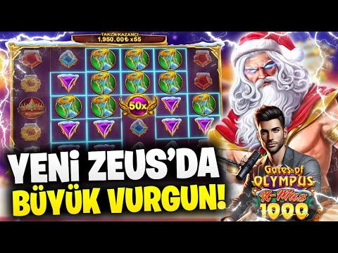 SLOT OYUNLARI 💥GATES OF OLYMPUS XMAS 1000X💥ZEUS'tan BÜYÜK VURGUN ! 💥 #slot #slotoyunları #casino