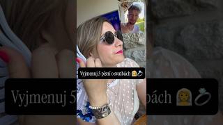 Vyjmenuj 5 písní o svatbách 👰 #nikaachris #svatby