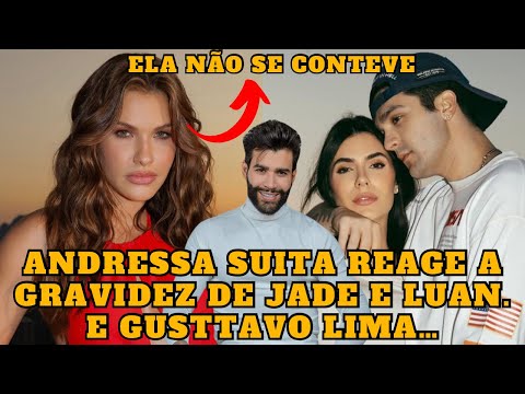 Andressa Suita e Gusttavo Lima, Veja REAÇÃO dos famosos a GRAVIDEZ de Luan Santana e Jade Magalhães