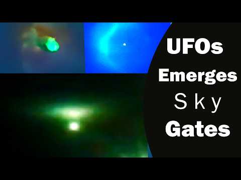 Unprecedented Sighting: UFO Emerges from Sky Gate in Nowra Australia