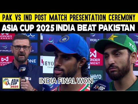 Pakistan vs India Asia Cup Final Post Match Presentation Ceremony Today | Asia Cup 2025 | Ind Beat