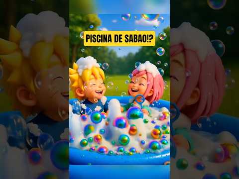 Naruto na Piscina de Sabão! 🤽♂️🧼