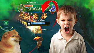 INVITE 5 TOXICOS  a una PARTIDA de  LEAGUE OF LEGENDS