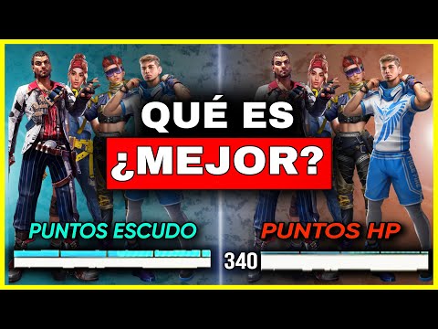 Así FUNCIONAN los PUNTOS de ESCUDOS en FREE FIRE @guasa11yt QUÉ PROTEGÉ MAS ?