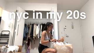 moving into my new nyc apartment | apartment hunting, packing & moving in
