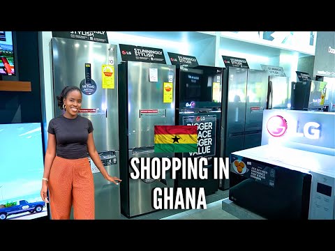 APPLIANCE SHOPPING WITH ME IN GHANA | COST OF TV, REFRIGERATOR, AIR CONDITIONER  | LIVING IN GHANA