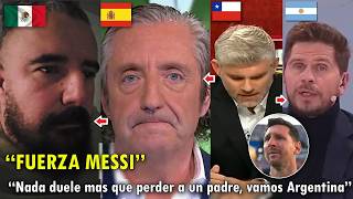 SE QUIEBRAN! PERIODISTAS de TODO el MUNDO REACCIONARON ASI A MUERTE de JORGE MESSI PAPA de MESSI HOY