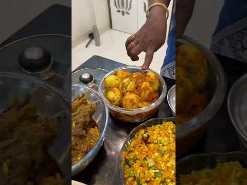 இன்னைக்கு நம்ம வீட்ல என்ன சமையல் ? | Lunch Preparation Idea  #shortsvideo  #shortsvideo  #cooking