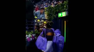 Coco Gauff y sus fans. R3. Dubai open series 2026