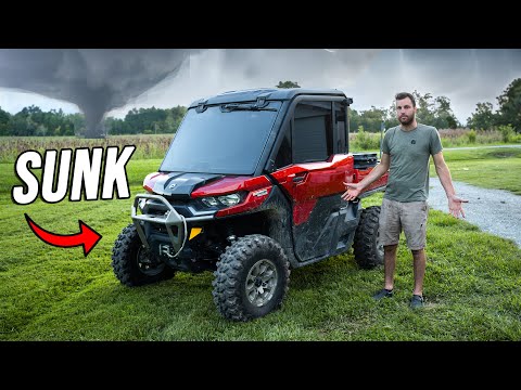 Major HURRICANE SUNK My Can-Am Defender!