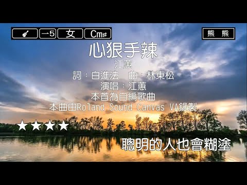 心狠手辣-江蕙(Karaoke伴奏)