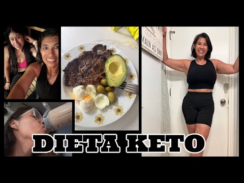 UN DIA EN MI VIDA HACIENDO DIETA Y EJERCICIO | DIETA KETO