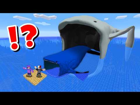 The BLOOP MONSTER vs SEA EATER CHALLENGE in Minecraft