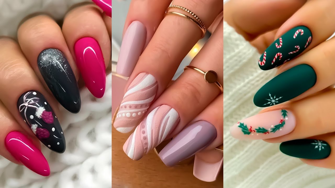 Trendy Nails | Cute Nails | Floral nail designs Nail Art Designs❤️💅 | WINTER Nail ART design #690
