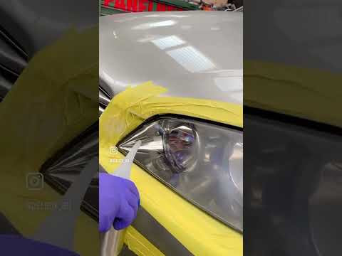 Fog lights and headlights restoration
