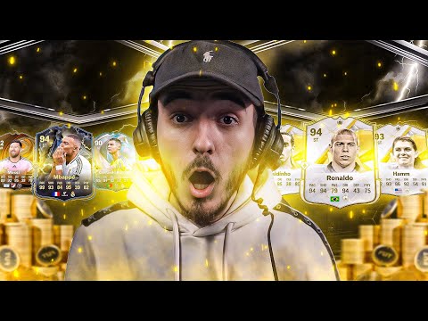 OHHH !! J'OUVRE des PACKS ICÔNE 87+ CENTURIONS/BASE & des PACKS PARTY BAG 87+ - FC 25 Ultimate Team