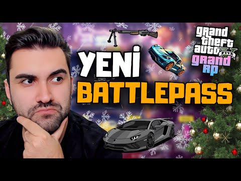 GTA 5 GRAND RP YENİ BATTLEPASS  & HERKESE BEDAVA 15 GC ! GRAND RP WINTER BATTLEPASSS UPDATE