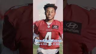 NFL wide receiver Rondale Moore dead at 25 #obituary