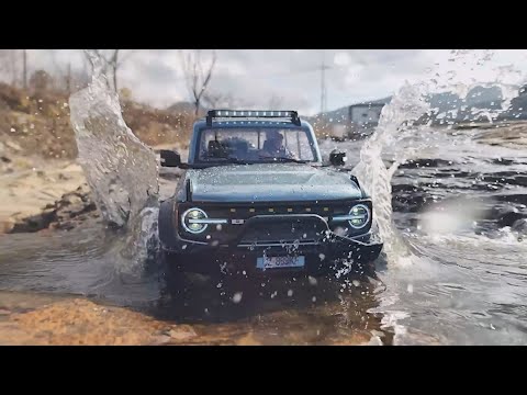 YK4083 New Bronco Creek Rock Crawling(H-Tech Custom Wheel) 2 ASMR