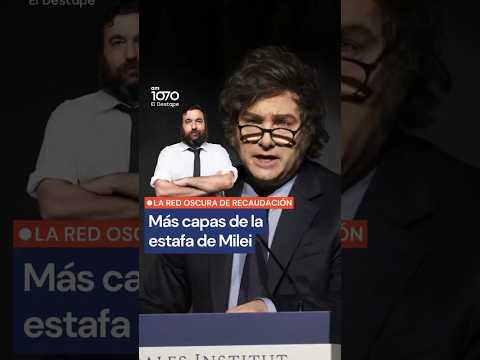 Nico Lantos y la cebolla de estafas de Milei: "Aceptó que lo usen como carnada"