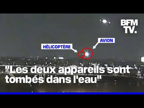 Crash à Washington: un avion de de ligne s'écrase après une collision avec un hélicoptère militaire