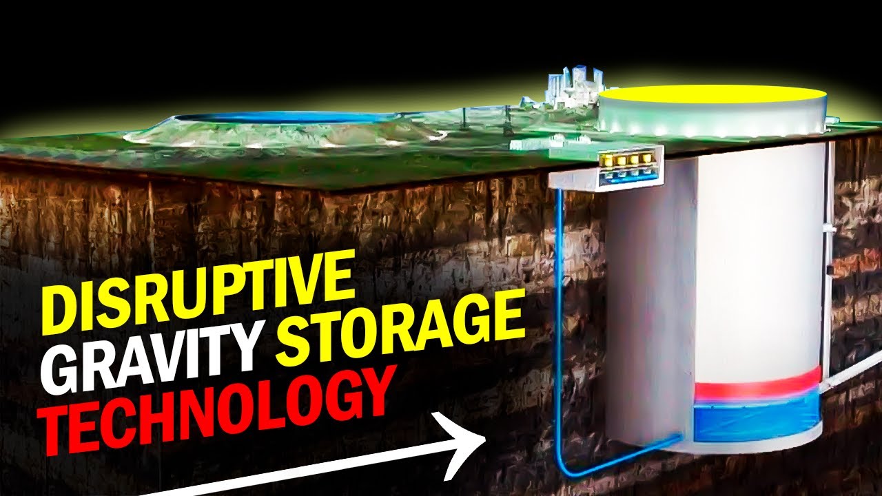 New UNDERGROUND Gravity Energy Storage System Is Set to Disrupt the Industry!