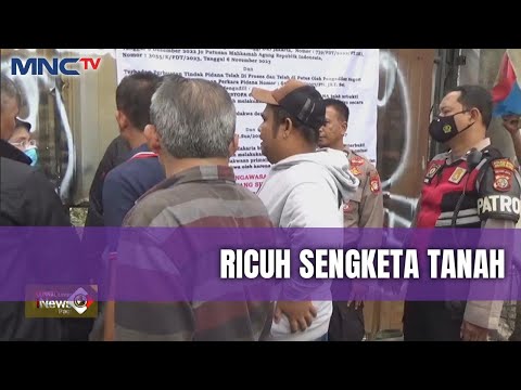 2 Pihak Berebut Masuk ke Area Tanah Sengketa | Jurnal Lintas iNews Pagi |08/02