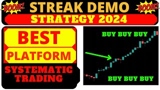 Streak Strategy Platform Demo | Streak Strategy features 2024