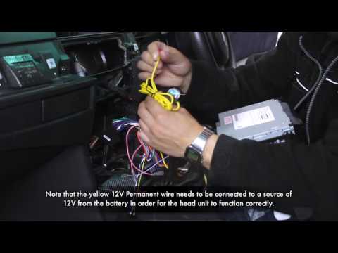 Video over CTKBM23 Multimedia Installatie KIT Autoradio BMW 5-Series