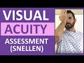 Snellen Chart Vision Assessment