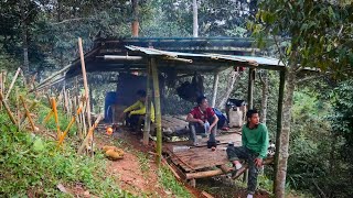 สร้างบ้านกลางสวนทุเรียนต่อ40-50% หลังคากว้างใหญ่นอนอย่างสบายก่อนพายุเข้า2วัน [วรวิช]
