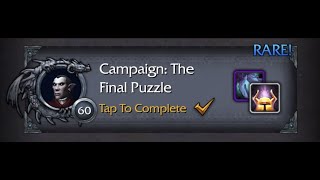 Campaign: Final Puzzle - Mission World of Warcraft