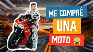 Me compré mi primera motocicleta 🤩