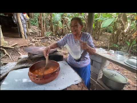 Camarones Fritos en Mole