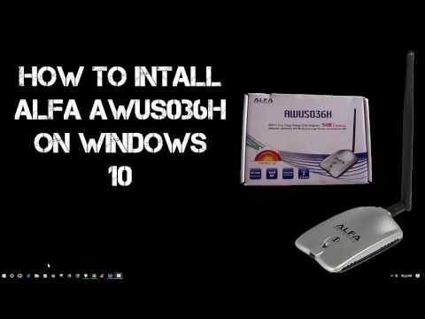 alfa network awus036h driver for windows 7 free download