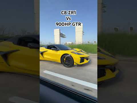 Corvette ZR1 vs Nissan GTR