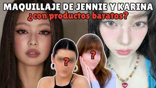 ¡Así se maquillan Jennie y Karina! Con productos baratos