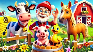 Old MacDonald Song with Safari Animals | Lalafun Nursery Rhymes & Kids Songs