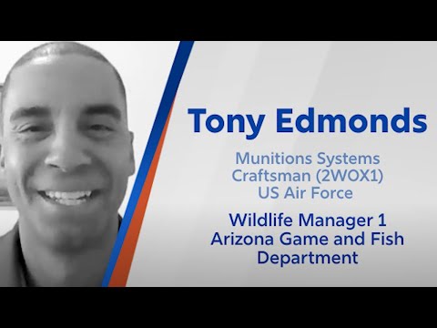 click to watch video of Tony Edmonds, Wildlife Manager with the Arizona Game and Fish Department
