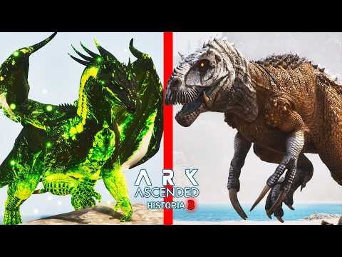 ¿SERÁ EL DIOS DRAGÓN? NUEVOS DINOSAURIOS ME DESTROZAN mientras busco la verdad ARK Ascended Historia